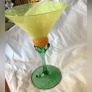 Rare Vintage Stunning Piece of Art Glass from Czech Republic